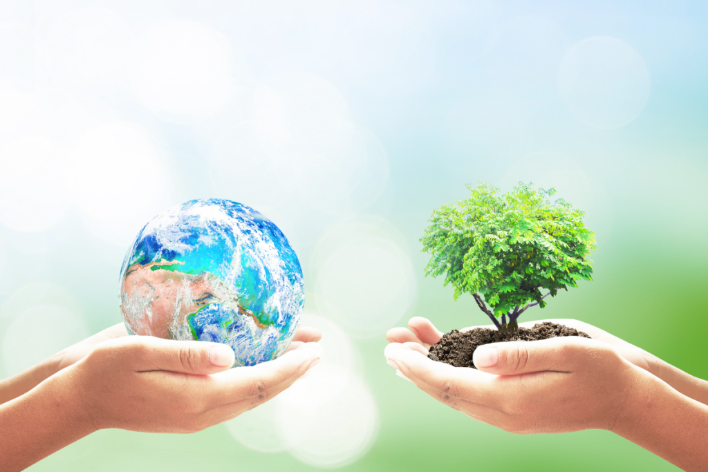 A Globe And A Tree For a Healthy Environment = Springbank Mechanical Toronto HVAC Company
