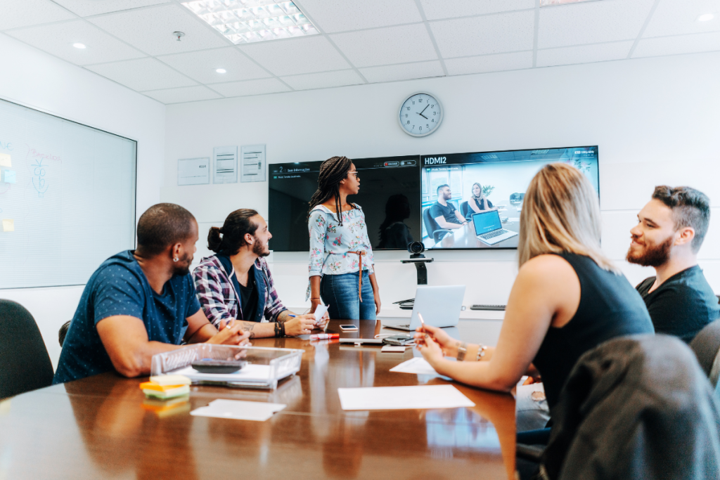 An Open Office Space Kept Cool By Commercial HVAC Zoning Systems - Springbank Mechanical Toronto HVAC Experts